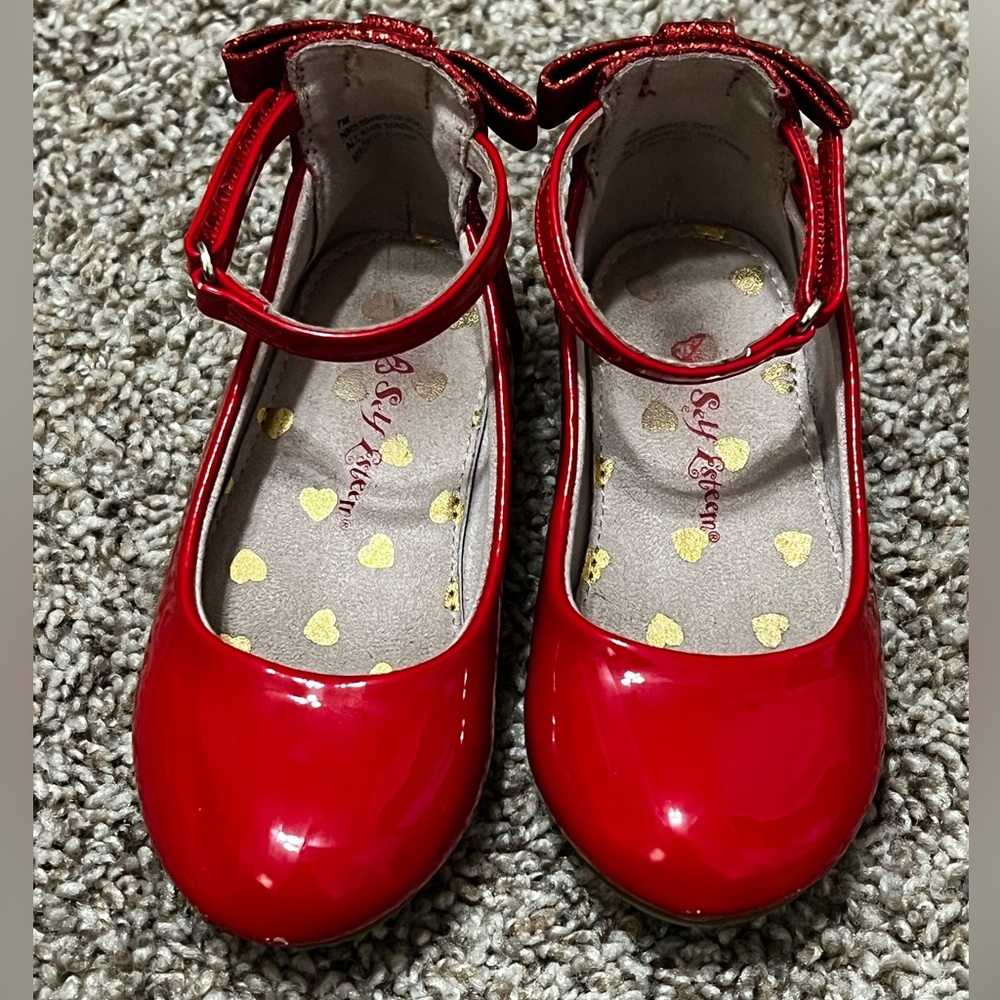 Stylish Red Kids Shoes